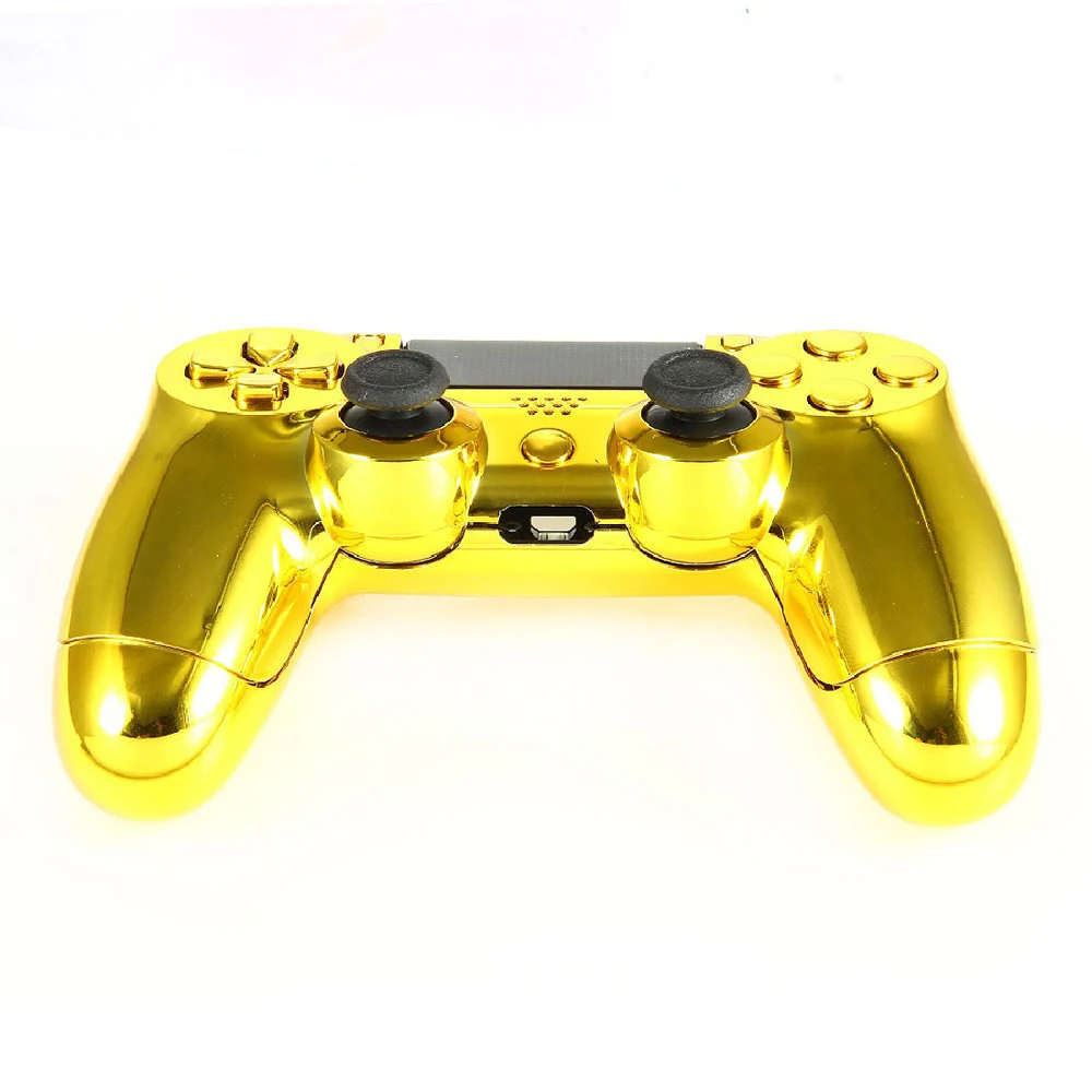 10pcs Gold Full Housing Shell Case Skin Cover Button Set with Full Buttons Mod Kit For Playstation 4 PS4 Controller Replacement
10pcs Gold Full Housing Shell Case Skin Cover Button Set with Full Buttons Mod Kit For Playstation 4 PS4 Controller Replacement