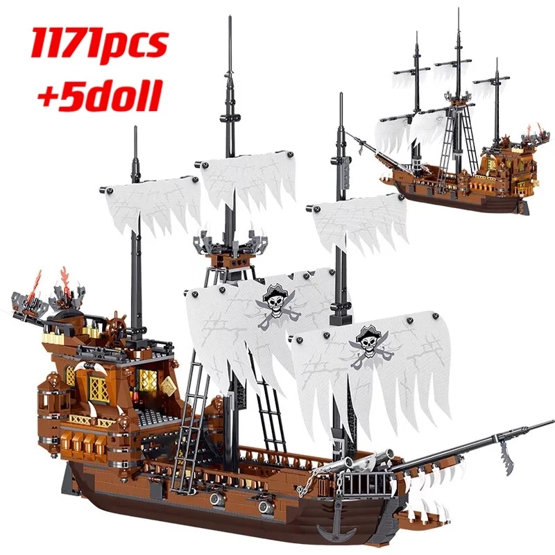 Модель корабля «Пираты Карибского моря», 1171 шт.
Модель корабля «Пираты Карибского моря», 1171 шт.