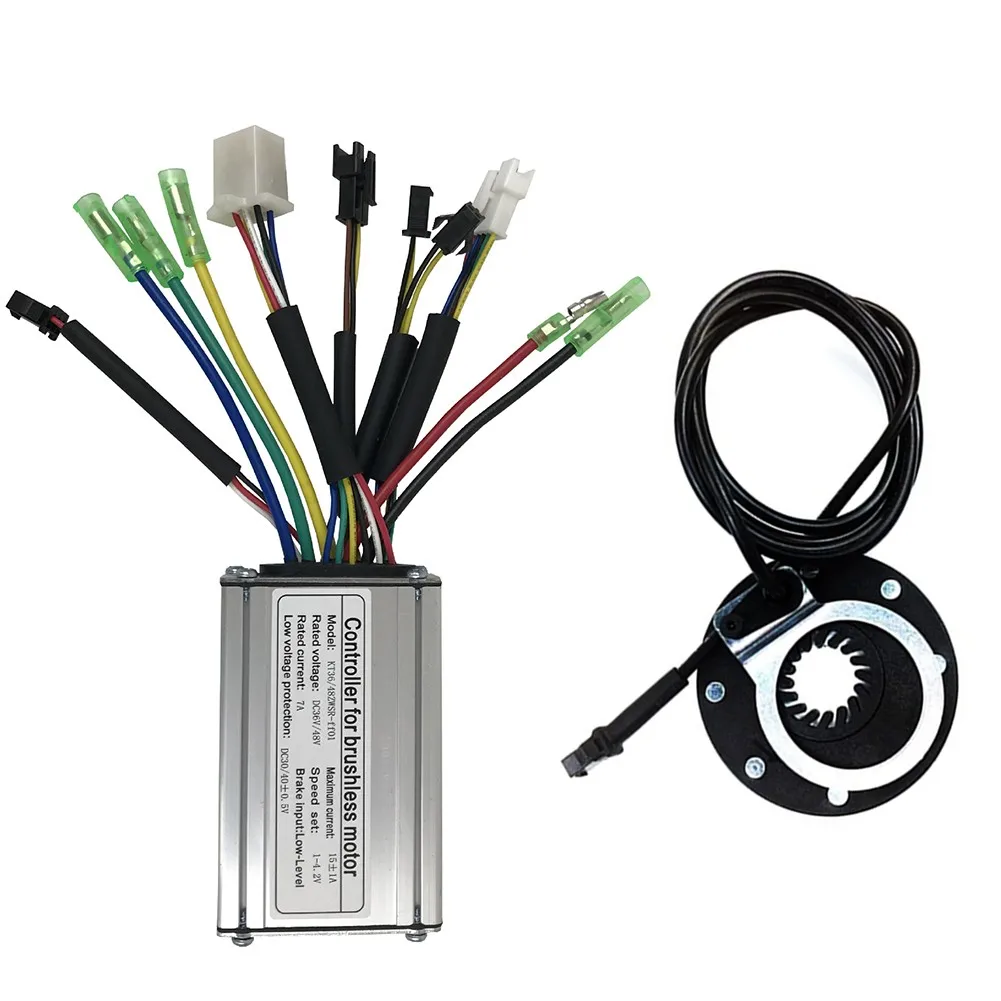 Suitable For KT 36V/48V 250W Motor LCD6 Meter + 15A Controller + 8 Magnetic Point Boost Sensor + 130X Finger Dial Set
Suitable For KT 36V/48V 250W Motor LCD6 Meter + 15A Controller + 8 Magnetic Point Boost Sensor + 130X Finger Dial Set