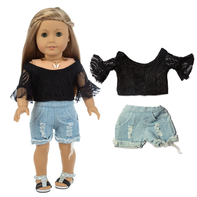 Новая Черная кружевная рубашка Reborn Baby Doll, одежда подходит для американских кукол 18 дюймов, Одежда для кукол, подарок для маленьких девочек, и...
Новая Черная кружевная рубашка Reborn Baby Doll, одежда подходит для американских кукол 18 дюймов, Одежда для кукол, подарок для маленьких девочек, и...