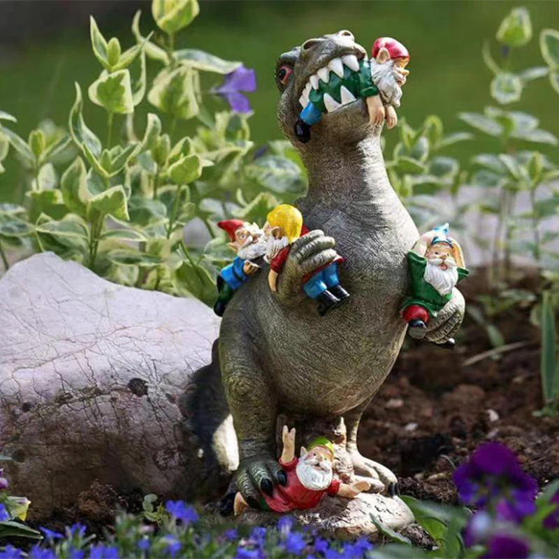 Gnome Massacre Garden Statue Creative Hilarious Indoor Outdoor Dinosaur Eating Gnome Orangutan Hugging Dwarf Ornament jlrr
Gnome Massacre Garden Statue Creative Hilarious Indoor Outdoor Dinosaur Eating Gnome Orangutan Hugging Dwarf Ornament jlrr