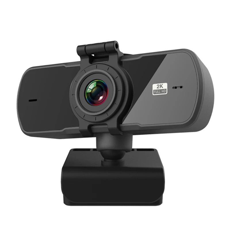 Webcam Camera 2K Web Cam W/Mic Driver-free Rotatable Camera For Computer PC Laptop Desktop Video Calling Conference Work
Webcam Camera 2K Web Cam W/Mic Driver-free Rotatable Camera For Computer PC Laptop Desktop Video Calling Conference Work