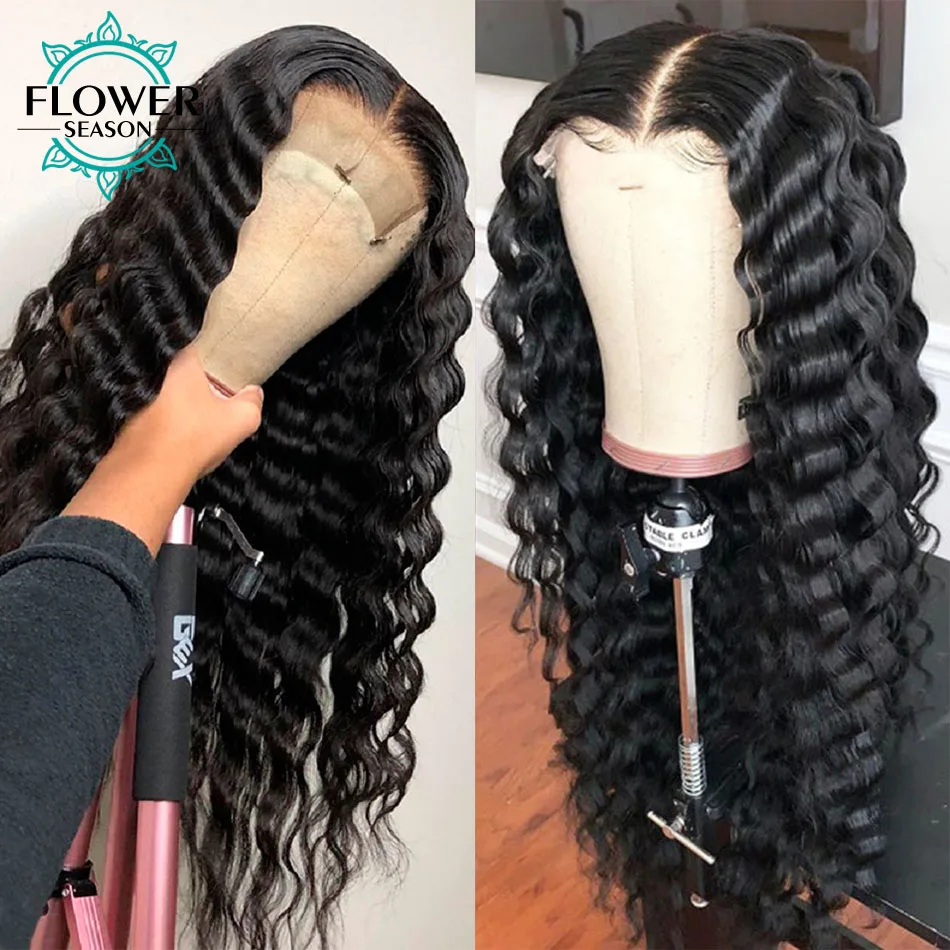 Transparent HD Lace Front Wig 13x6 Deep Wave Brazilian Human Hair Lace Frontal Wigs For Women 180% Pre Plucked Deep Wave Wig
Transparent HD Lace Front Wig 13x6 Deep Wave Brazilian Human Hair Lace Frontal Wigs For Women 180% Pre Plucked Deep Wave Wig