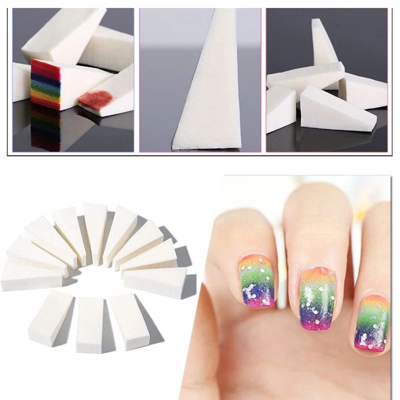 10 pieces/set of fashionable soft sponge gradient nail art mold sponge brush white faded nail art DIY creative nail art tools
10 pieces/set of fashionable soft sponge gradient nail art mold sponge brush white faded nail art DIY creative nail art tools