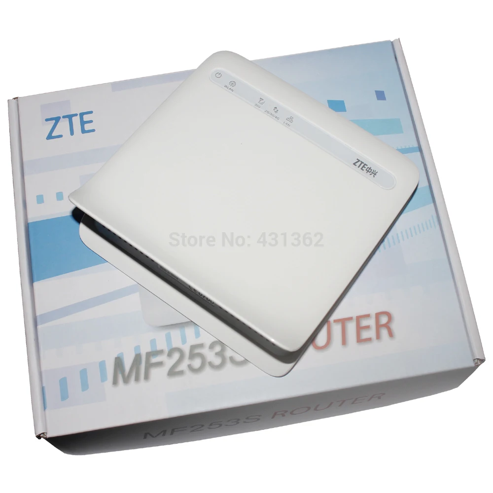 Cat4 150Mbps ZTE MF253 4G LTE WiFi Hotspot Gateway With LTE FDD B1/B2/B3/B5/B7/B8/B12/B38
Cat4 150Mbps ZTE MF253 4G LTE WiFi Hotspot Gateway With LTE FDD B1/B2/B3/B5/B7/B8/B12/B38
