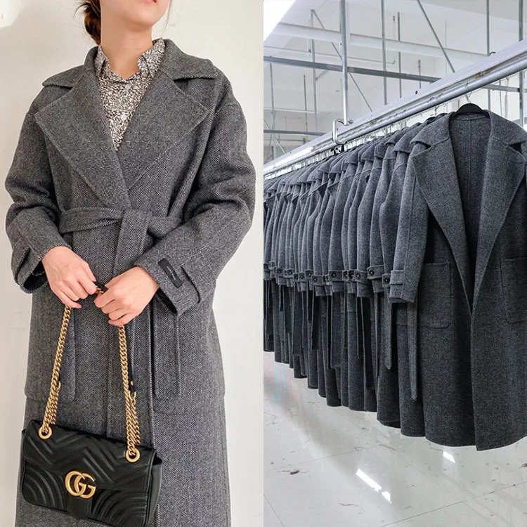 Women Woolen Split Bandage Long Overcoat Women Gray Black Vintage Casual Winter Coats 2021 New Fashion Wool Overcoat
Women Woolen Split Bandage Long Overcoat Women Gray Black Vintage Casual Winter Coats 2021 New Fashion Wool Overcoat