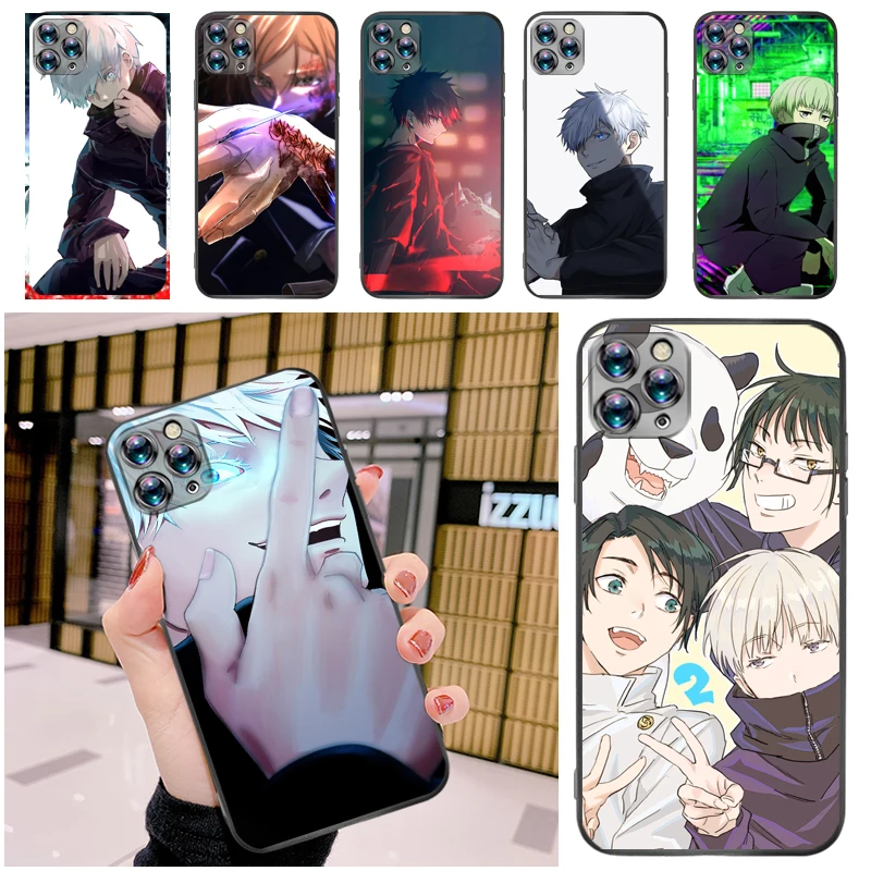 Jujutsu Kaisen Yuji Itadori Sukuna Satoru Gojo Fushiguro Megumi Phone Case For iPhone 12 Pro MAX Mini SE 2020 Funda Cases Coque
Jujutsu Kaisen Yuji Itadori Sukuna Satoru Gojo Fushiguro Megumi Phone Case For iPhone 12 Pro MAX Mini SE 2020 Funda Cases Coque