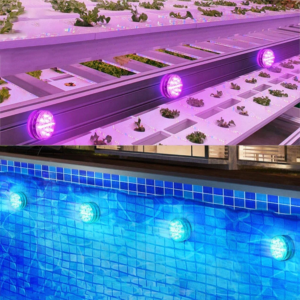 Magnet RGB Submersible Light IP68 13 LED Underwater Lamp Vase Bowl Swimming Pool RF Remote
Magnet RGB Submersible Light IP68 13 LED Underwater Lamp Vase Bowl Swimming Pool RF Remote