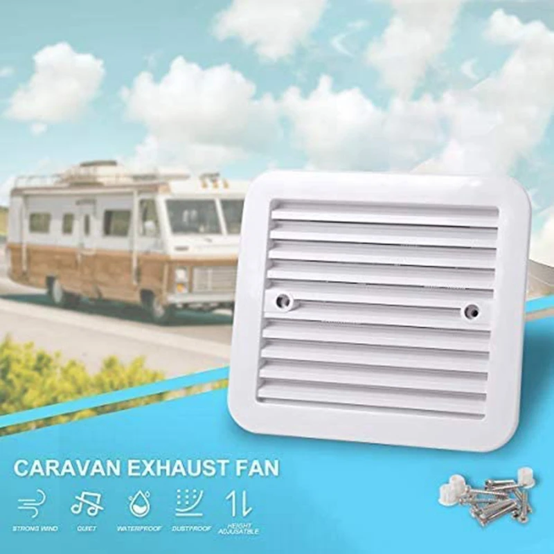 12V Универсальный RV жилого автофургона сильный ветер вентилятор охлаждения прицеп Вытяжной вентилятор караван эффективное потолочное креп...
12V Универсальный RV жилого автофургона сильный ветер вентилятор охлаждения прицеп Вытяжной вентилятор караван эффективное потолочное креп...