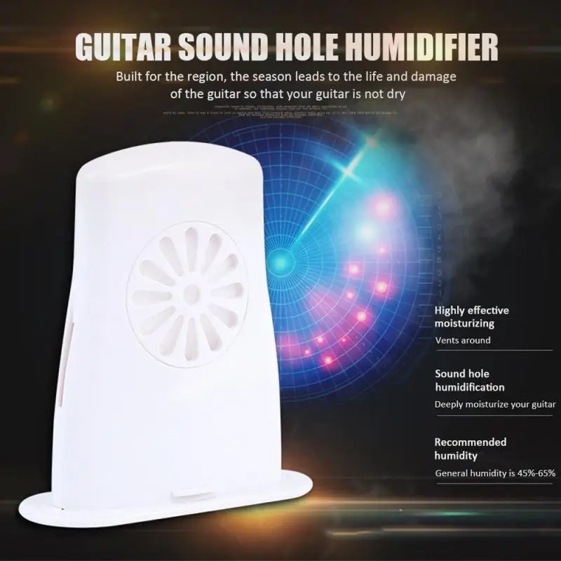 Portable Guitar Humidifier Anti-drying-panel Cracking Atomizer Acoustic Guitar Sound Home Air Humidifier Air Diffuser Purifier
Portable Guitar Humidifier Anti-drying-panel Cracking Atomizer Acoustic Guitar Sound Home Air Humidifier Air Diffuser Purifier
