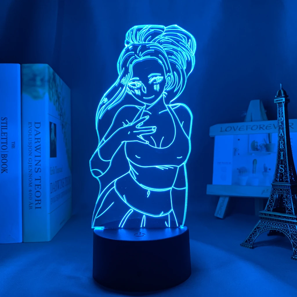 Anime My Hero Academia Momo Yaoyorozu Figure 3d Lamp Colorful Led Night Light for Kids Bedroom Decoration Birthday Gift
Anime My Hero Academia Momo Yaoyorozu Figure 3d Lamp Colorful Led Night Light for Kids Bedroom Decoration Birthday Gift