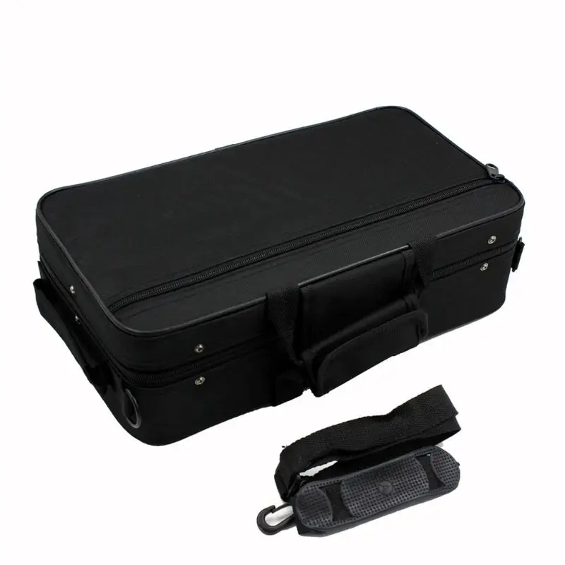 Black Foam Padded Thicken Oxford Cloth Sotrage Bag Clarinet Box Case with Handle Strap Clarinet Protection Accessories
Black Foam Padded Thicken Oxford Cloth Sotrage Bag Clarinet Box Case with Handle Strap Clarinet Protection Accessories