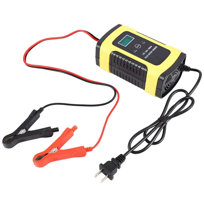 Full Automatic Car Battery Charger 110V To 220V To 12V 6A Intelligent Fast Power Charging Wet Dry Lead Acid Digital Lcd Display 
Full Automatic Car Battery Charger 110V To 220V To 12V 6A Intelligent Fast Power Charging Wet Dry Lead Acid Digital Lcd Display