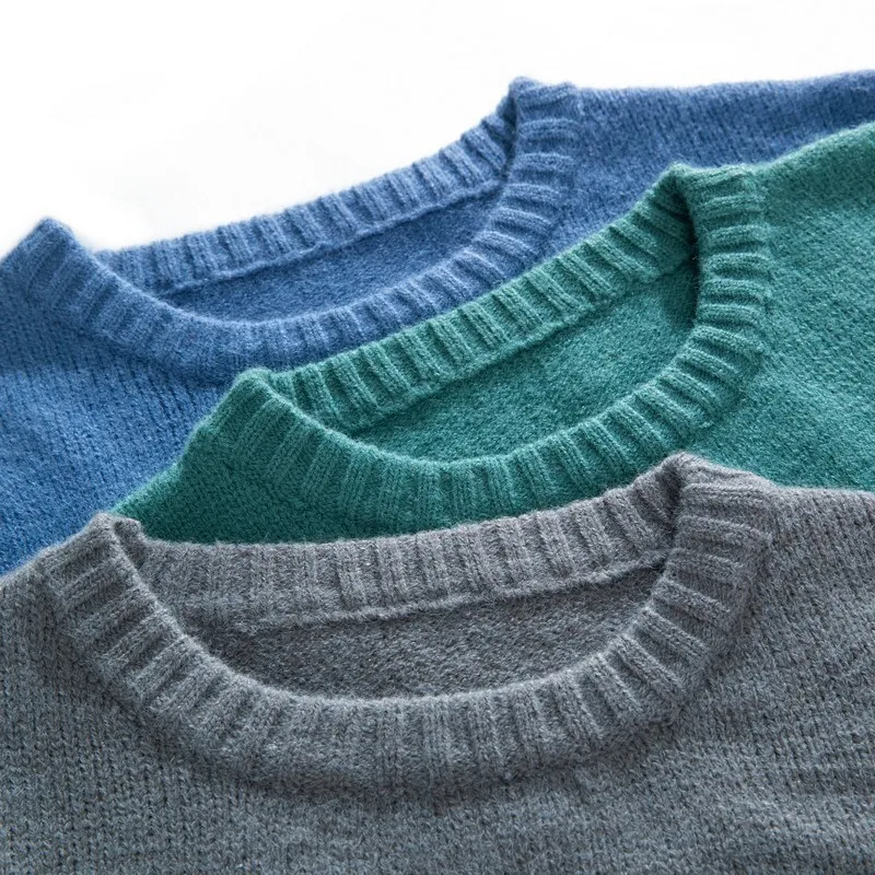 Men's Round Neck Sweater 2020 Autumn/Winter Korean Version Matching Color Long-Sleeved Pull-Over Sweater Casual Loose Top
Men's Round Neck Sweater 2020 Autumn/Winter Korean Version Matching Color Long-Sleeved Pull-Over Sweater Casual Loose Top