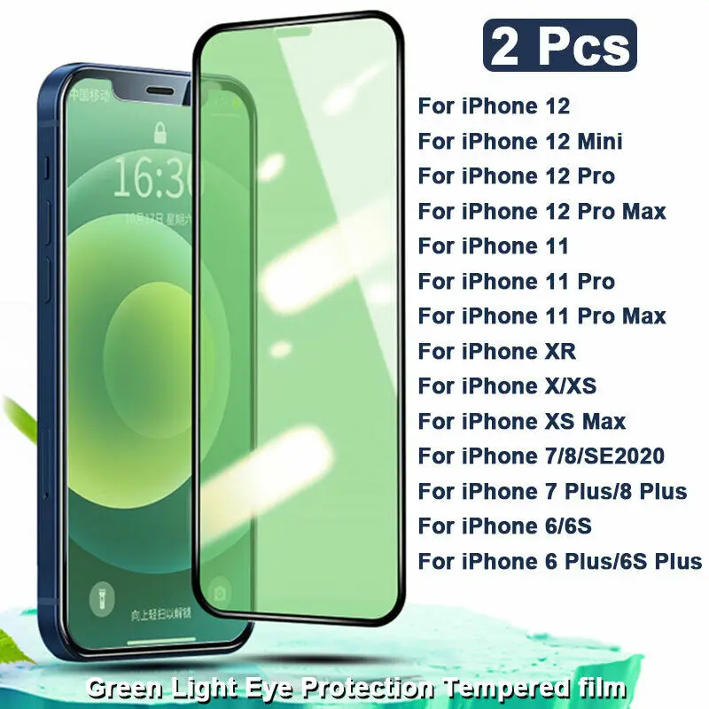 UGI Green Light Film 3Pack For Iphone 12 Pro Max Mini Full Cover Tempered Glass For iPhone 11 Pro Max X XS MAX XR SE2020 6 7 8 P
UGI Green Light Film 3Pack For Iphone 12 Pro Max Mini Full Cover Tempered Glass For iPhone 11 Pro Max X XS MAX XR SE2020 6 7 8 P