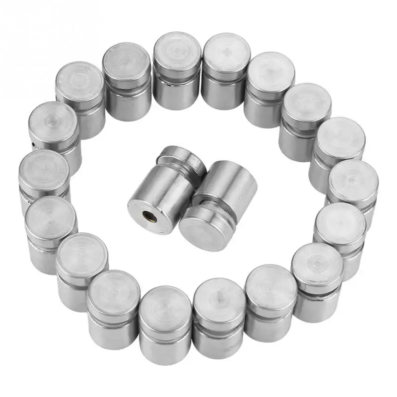 20pcs M16*20mm Stainless Steel SS304 Glass Standoff Advertise Fixing Pin Sign Mounting Hardware
20pcs M16*20mm Stainless Steel SS304 Glass Standoff Advertise Fixing Pin Sign Mounting Hardware