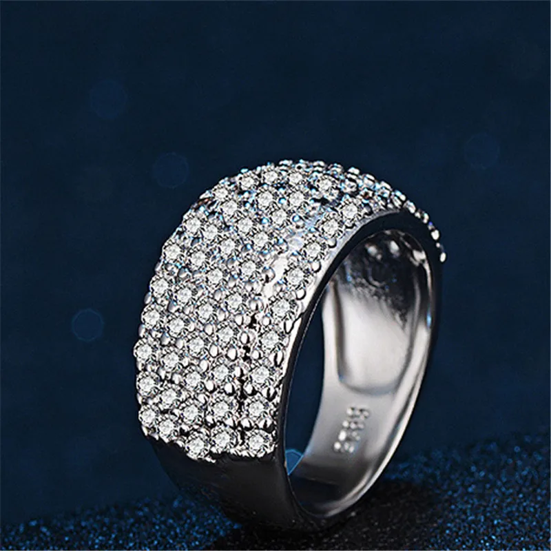 Visisap Full Stone Micro Pave Ring Dazzling Cubic Zirconia Rings for Women Gifts Wedding Engagement Bague Fashion Jewelry VSR234
Visisap Full Stone Micro Pave Ring Dazzling Cubic Zirconia Rings for Women Gifts Wedding Engagement Bague Fashion Jewelry VSR234