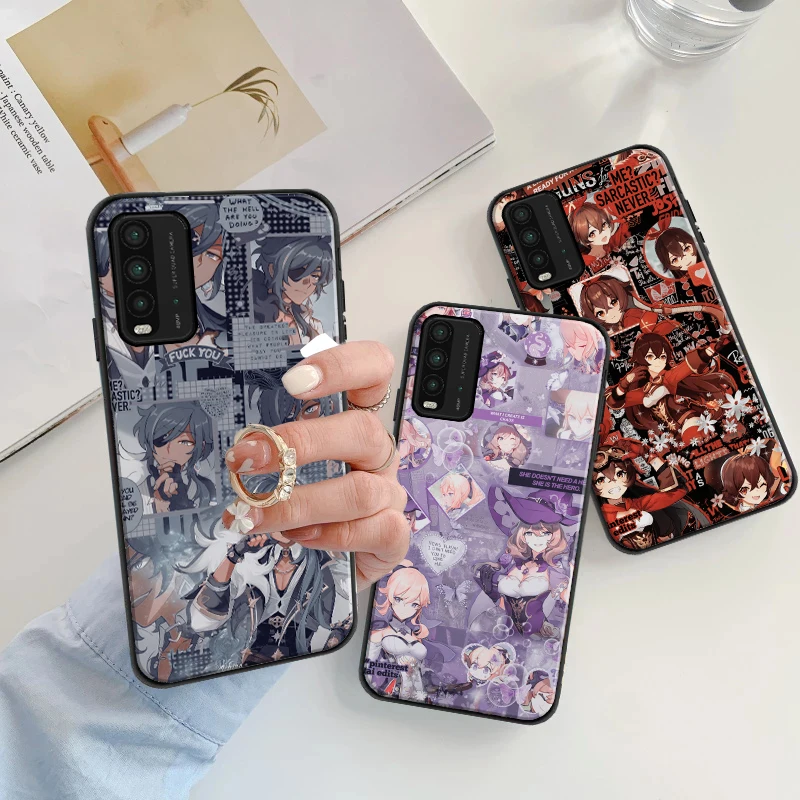 Genshin Impact Game Black TPU Silicone Soft Phone Case For Xiaomi Redmi 9 9i 9AT 9T 9C Note 9 9 Pro 9T 9S 9 Pro Max Cover
Genshin Impact Game Black TPU Silicone Soft Phone Case For Xiaomi Redmi 9 9i 9AT 9T 9C Note 9 9 Pro 9T 9S 9 Pro Max Cover
