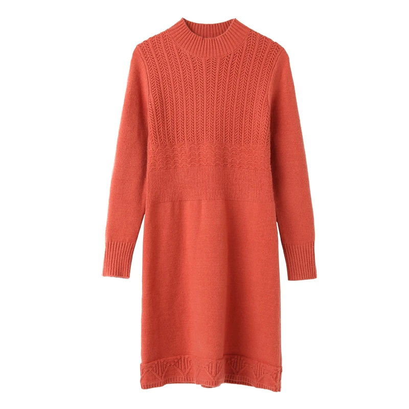 2020 Winter Dress For Women Solid Half Turtleneck Knitted Vestdios A-line Fall Sweater Dresses Plus Size Mini Dress DR002
2020 Winter Dress For Women Solid Half Turtleneck Knitted Vestdios A-line Fall Sweater Dresses Plus Size Mini Dress DR002