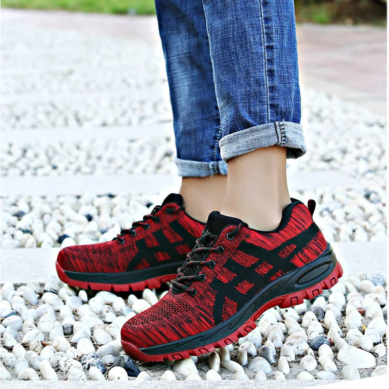 Men's Safety Shoes Breathable Summer Boots Women Anti-Smashing Steel Toe Caps Anti-piercing Mesh Men Work Shoes Big Size 37-46
Men's Safety Shoes Breathable Summer Boots Women Anti-Smashing Steel Toe Caps Anti-piercing Mesh Men Work Shoes Big Size 37-46