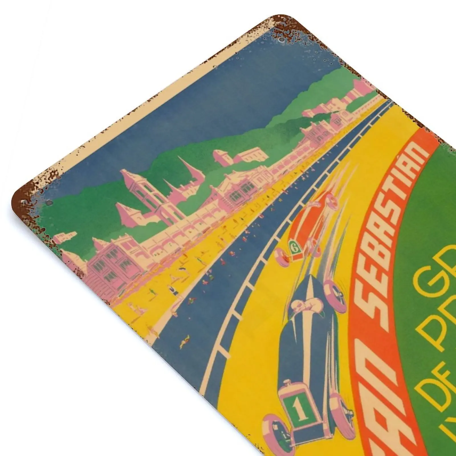 Gran Prix Premio San Sebastian Espana 1933 Printed Vintage Metal Poster Home Bar Garage Wall Decoration Tin Sign Plaque Decor
Gran Prix Premio San Sebastian Espana 1933 Printed Vintage Metal Poster Home Bar Garage Wall Decoration Tin Sign Plaque Decor