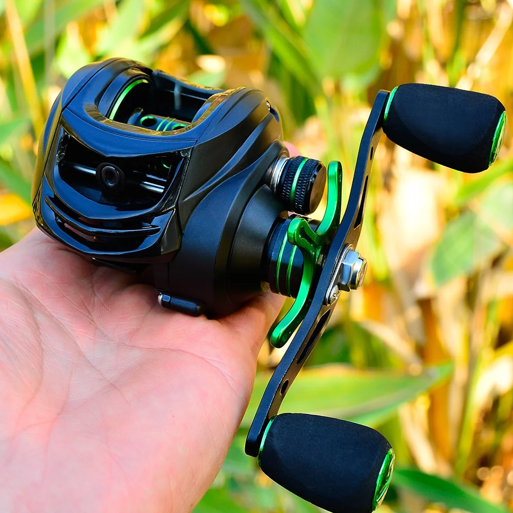 2020 Baitcasting Wheel 9 +1BB 7.2:1 Left/Right Hand Front Drag Spinning Reel Casting Fishing Reel
2020 Baitcasting Wheel 9 +1BB 7.2:1 Left/Right Hand Front Drag Spinning Reel Casting Fishing Reel