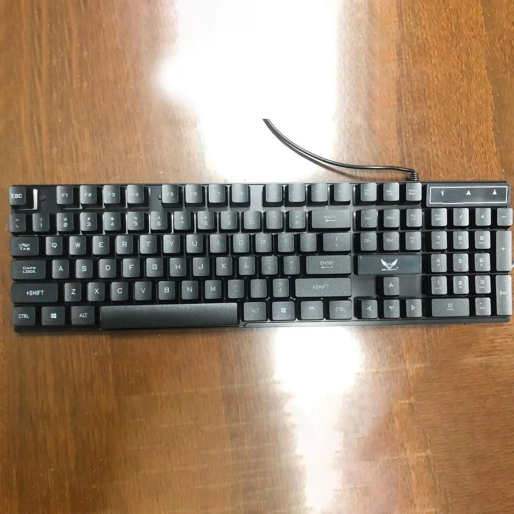 X100 Professional Backlight Keyboard Ergonomic USB Wired Gamer LED Gaming Gamer Keyboard For PC Computer
X100 Professional Backlight Keyboard Ergonomic USB Wired Gamer LED Gaming Gamer Keyboard For PC Computer