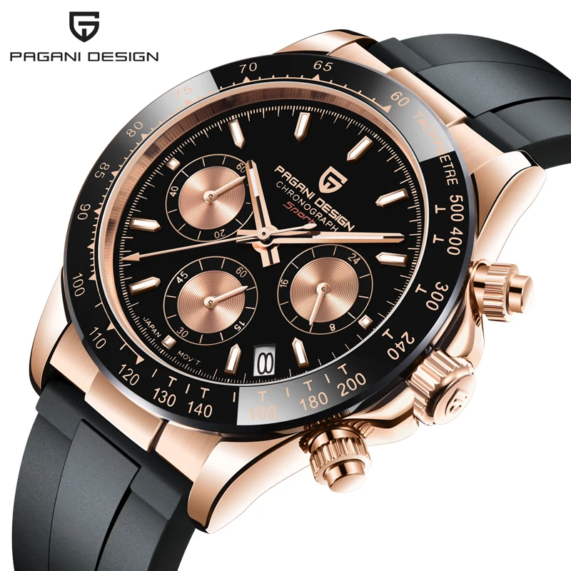 2020 New PAGANI DESIGN Men's Quartz Watches Top Brand Luxury Wristwatch Mens 100M Waterproof Chronograph VK63 Clock Montre Homme
2020 New PAGANI DESIGN Men's Quartz Watches Top Brand Luxury Wristwatch Mens 100M Waterproof Chronograph VK63 Clock Montre Homme