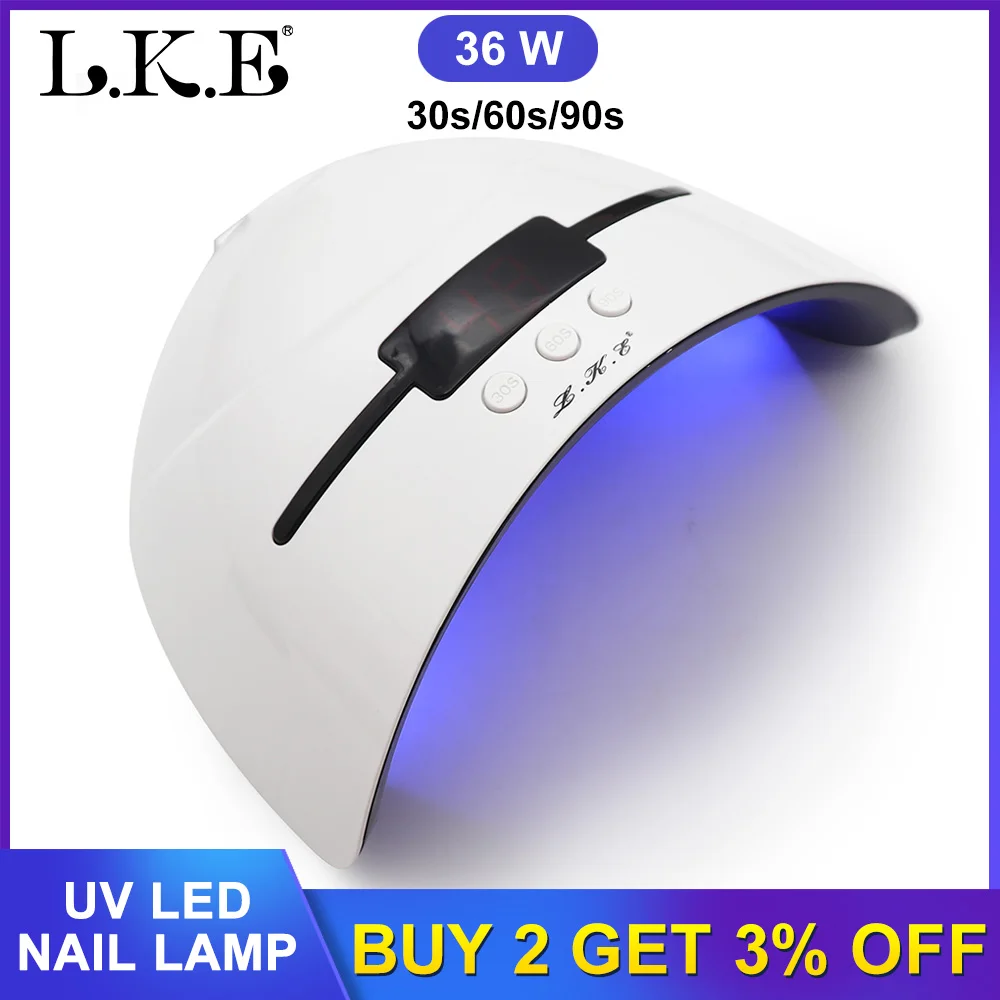 Лампа УФ/LED для сушки гель лака 36 Вт|Сушилки ногтей| |