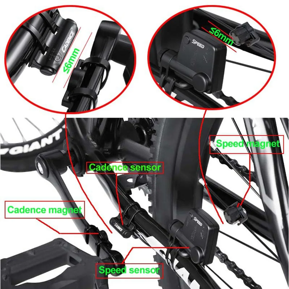 Multifunctional Wireless Bike Bicycle Cycling Computer W/Heart Rate Sensor IP65 Waterproof Cadence Cycle Computer Bike Accessory
Multifunctional Wireless Bike Bicycle Cycling Computer W/Heart Rate Sensor IP65 Waterproof Cadence Cycle Computer Bike Accessory