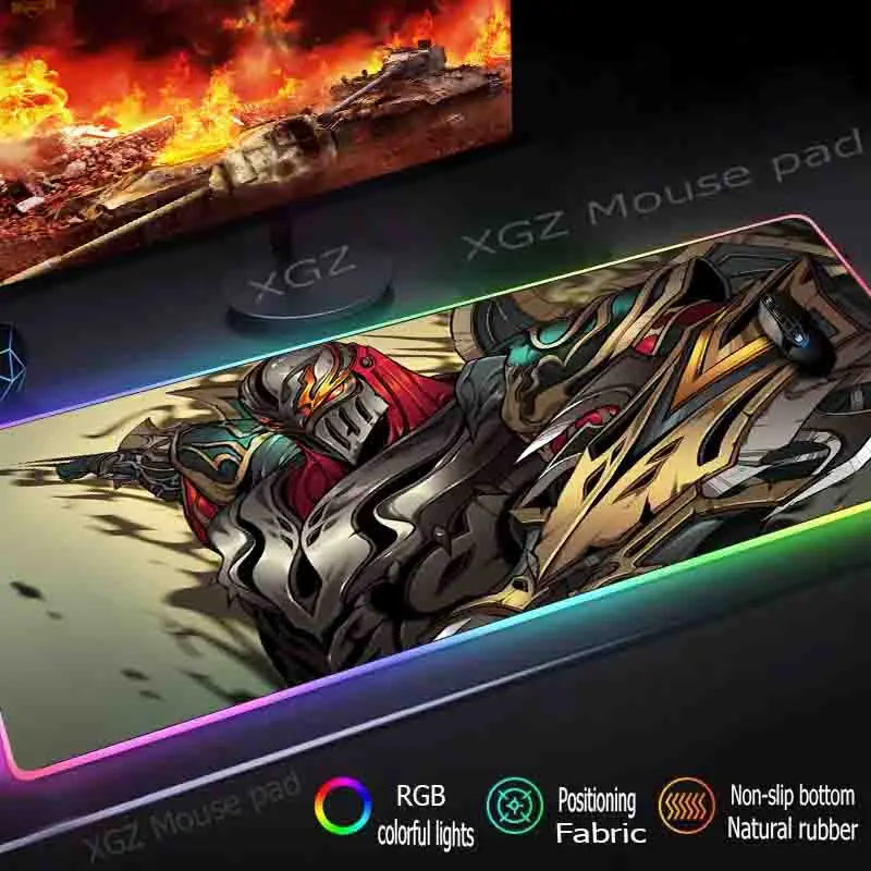 Mairuige Large RGB Gaming Mouse Pad Black LockEdge Anime Cool Warrior Custom Computer Desk Pad Rubber Non-slip 900x400 / 800x300
Mairuige Large RGB Gaming Mouse Pad Black LockEdge Anime Cool Warrior Custom Computer Desk Pad Rubber Non-slip 900x400 / 800x300