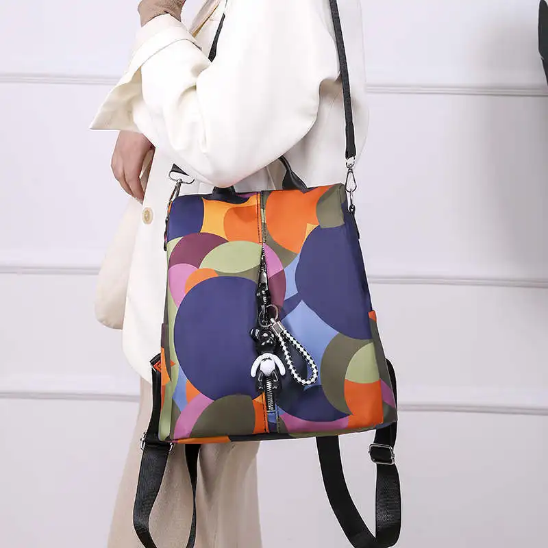 Женский рюкзак Повседневный геометрический в Корейском стиле для студентов