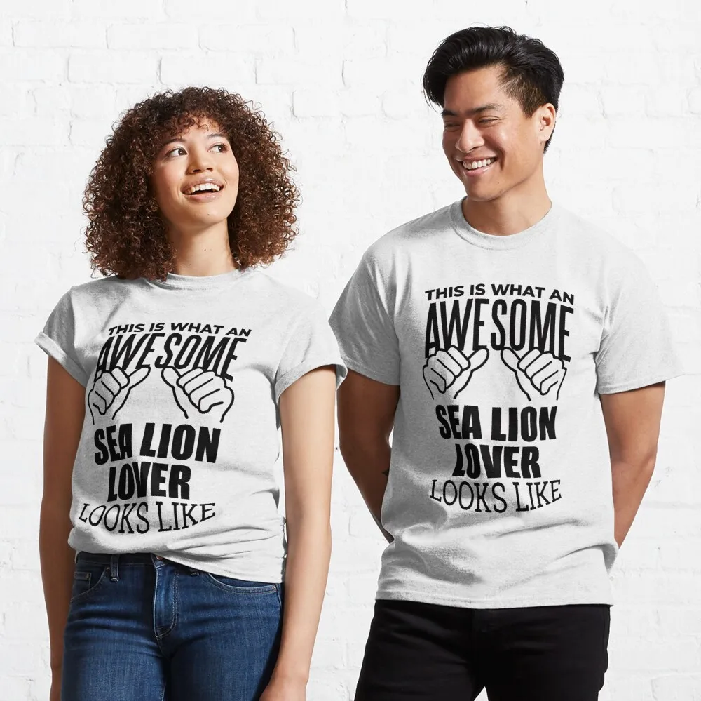 Tops T Shirt Women Sea Lion Lover Design Funny Gift Design Classic T-Shirt
Tops T Shirt Women Sea Lion Lover Design Funny Gift Design Classic T-Shirt