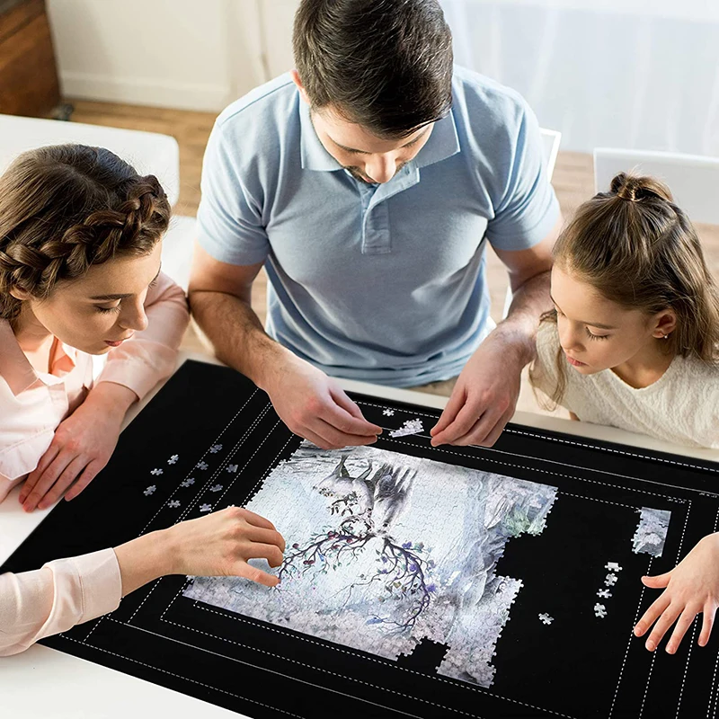 Jigsaw Puzzle Roll Mat Puzzle Storage Puzzle Saver Environmental Friendly Material Store Jigsaw Puzzles Up to 3000 Pieces
Jigsaw Puzzle Roll Mat Puzzle Storage Puzzle Saver Environmental Friendly Material Store Jigsaw Puzzles Up to 3000 Pieces