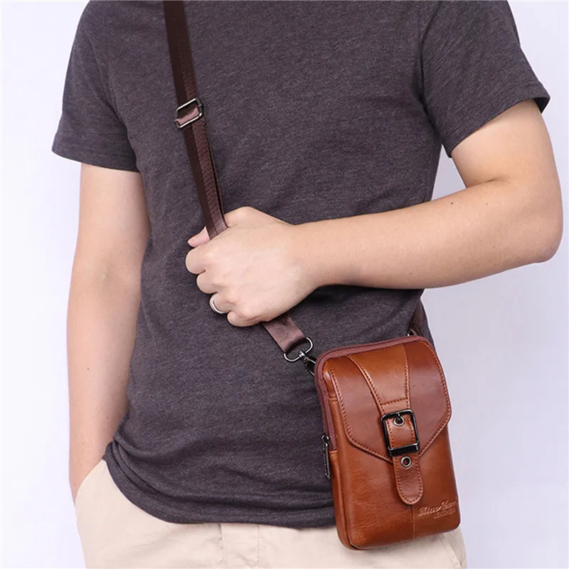 New Vintage Men Shoulder Bag Fashion Business Leather Crossbody Sling Messenger Bags Chest Daypack Men Cool Leather Bags
New Vintage Men Shoulder Bag Fashion Business Leather Crossbody Sling Messenger Bags Chest Daypack Men Cool Leather Bags