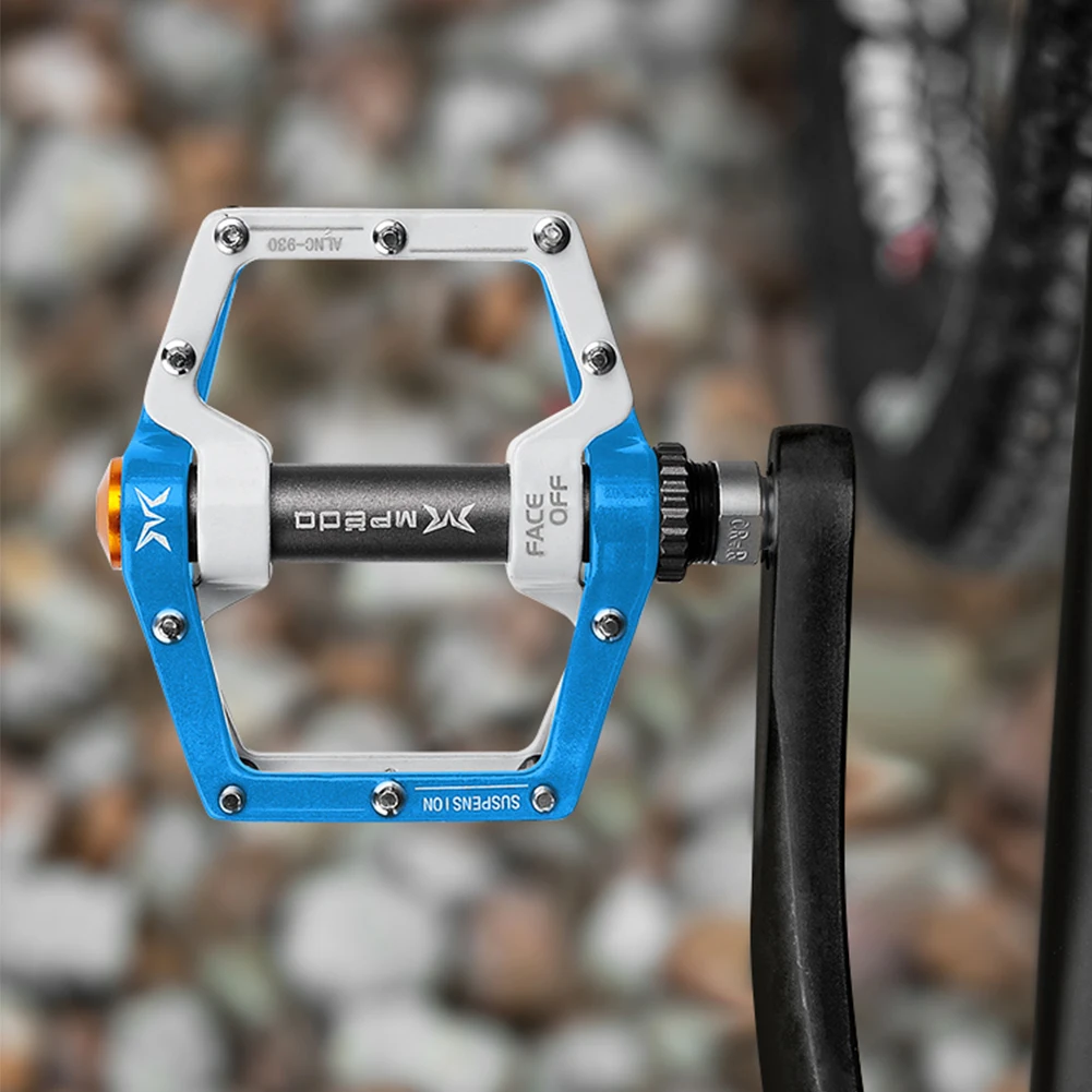 NEW Bike Pedal 2 Bearing Non-Slip Lightweight Bicycle Platform Pedal for Road Mountain BMX Bike Non-slip Cleat Cr-Mo steel Pedal
NEW Bike Pedal 2 Bearing Non-Slip Lightweight Bicycle Platform Pedal for Road Mountain BMX Bike Non-slip Cleat Cr-Mo steel Pedal