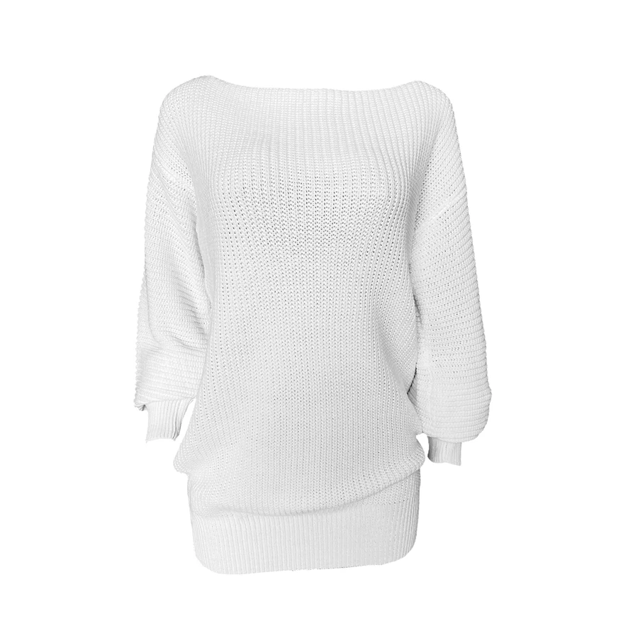 Knitted Sweater Dresses For Women Autumn Winter Loose Off Strapless Female Christmas Party Dresses
Knitted Sweater Dresses For Women Autumn Winter Loose Off Strapless Female Christmas Party Dresses
