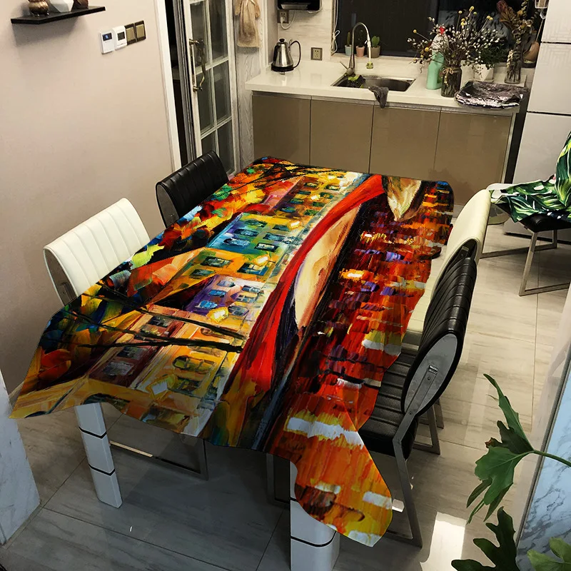 European and American style household stick figure printing washable decorative household waterproof tablecloth
European and American style household stick figure printing washable decorative household waterproof tablecloth