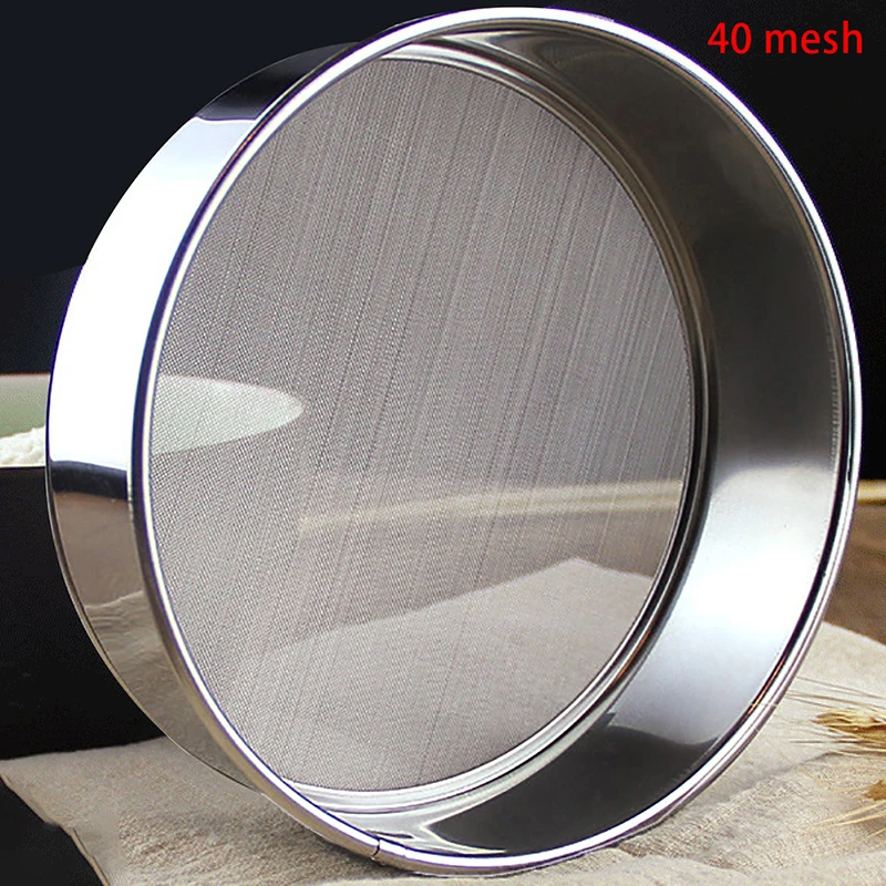 

Kitchen tools accessories cooking Sieve for flour Tea pasta strainer tamis flours Mesh Rice pastry utensils stainless steel mesh