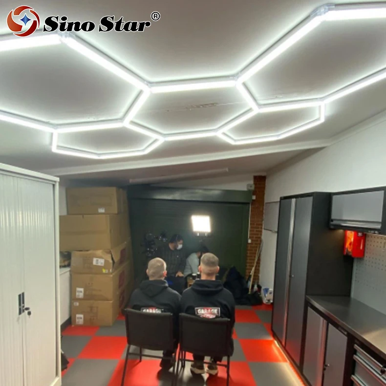 New Design Car Wash Bay Lighting Led Bar for Garage Workshop Equipment Hexagonal Light SMC018 
New Design Car Wash Bay Lighting Led Bar for Garage Workshop Equipment Hexagonal Light SMC018