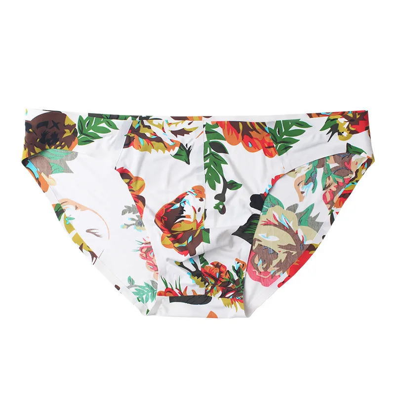 Men Briefs Printing Bikini Seamless Breathable Mens Underwear Briefs leaf Print Male Panties 3D Underpants Slip Underpants
Men Briefs Printing Bikini Seamless Breathable Mens Underwear Briefs leaf Print Male Panties 3D Underpants Slip Underpants