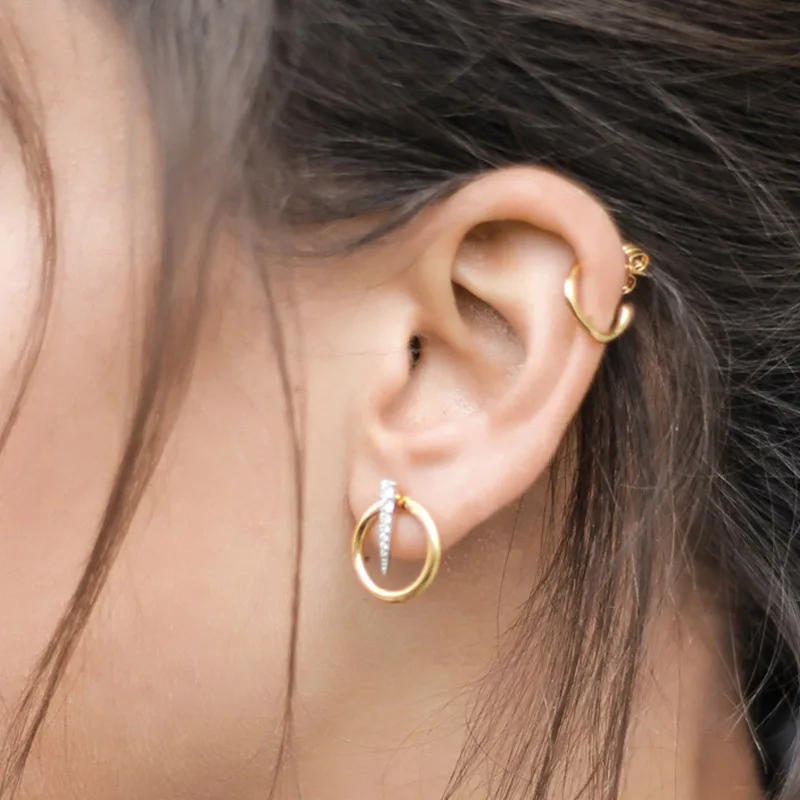 100% Real 925 Sterling Silver Geometric Earrings Round and Conical Shape Stud Earrings Simple Jewelry for Women Girls 
100% Real 925 Sterling Silver Geometric Earrings Round and Conical Shape Stud Earrings Simple Jewelry for Women Girls