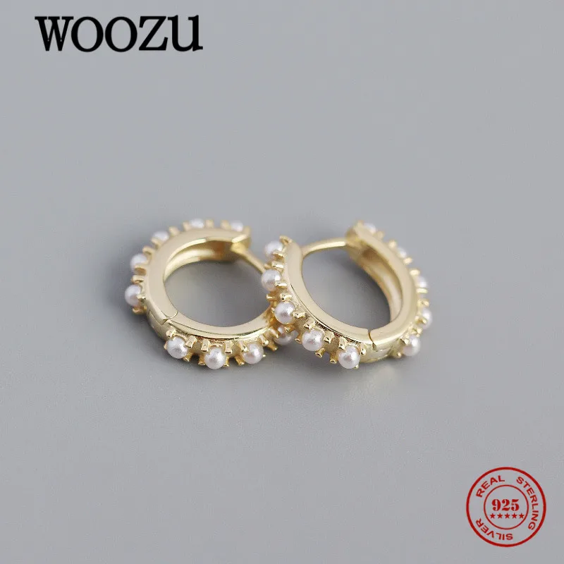 WOOZU натуральная 925 стерлингового серебра корейских милых романтичных жемчужные серьги для женщин, для свадьбы Французский роскошный шикарн... 
WOOZU натуральная 925 стерлингового серебра корейских милых романтичных жемчужные серьги для женщин, для свадьбы Французский роскошный шикарн...