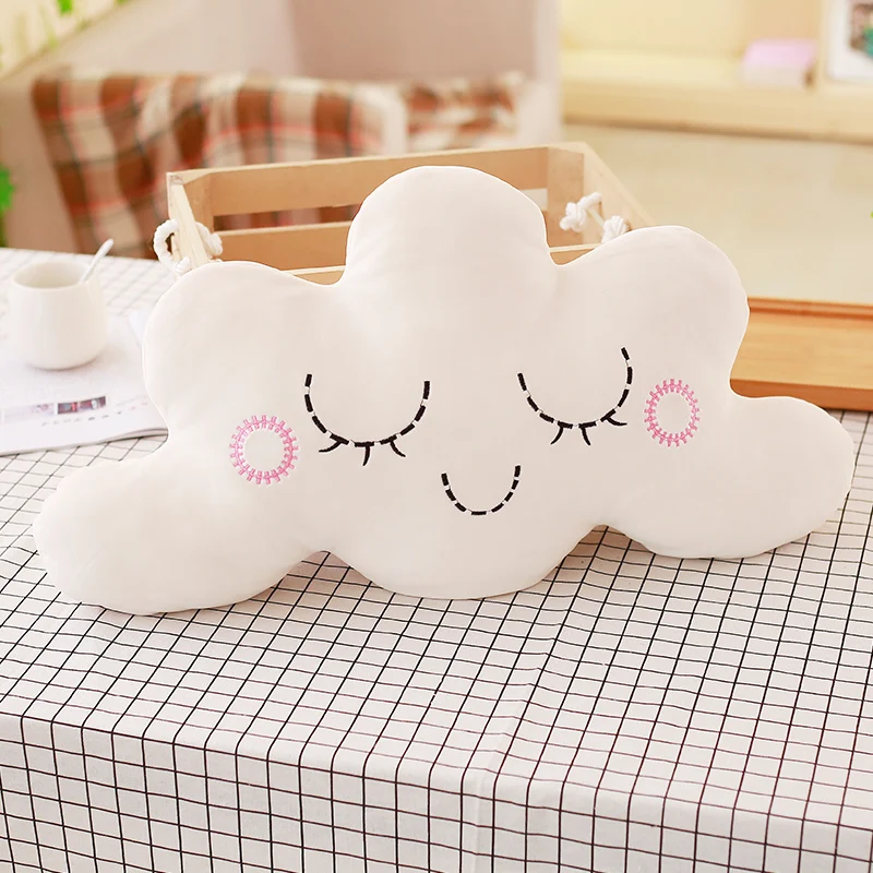 Kawaii Cute Sky Series Stuffed Moon Star Clouds Bowknot Plush Baby Toys Soft Cushion Sleeping Pillow Kids Gifts Home LJQ
Kawaii Cute Sky Series Stuffed Moon Star Clouds Bowknot Plush Baby Toys Soft Cushion Sleeping Pillow Kids Gifts Home LJQ