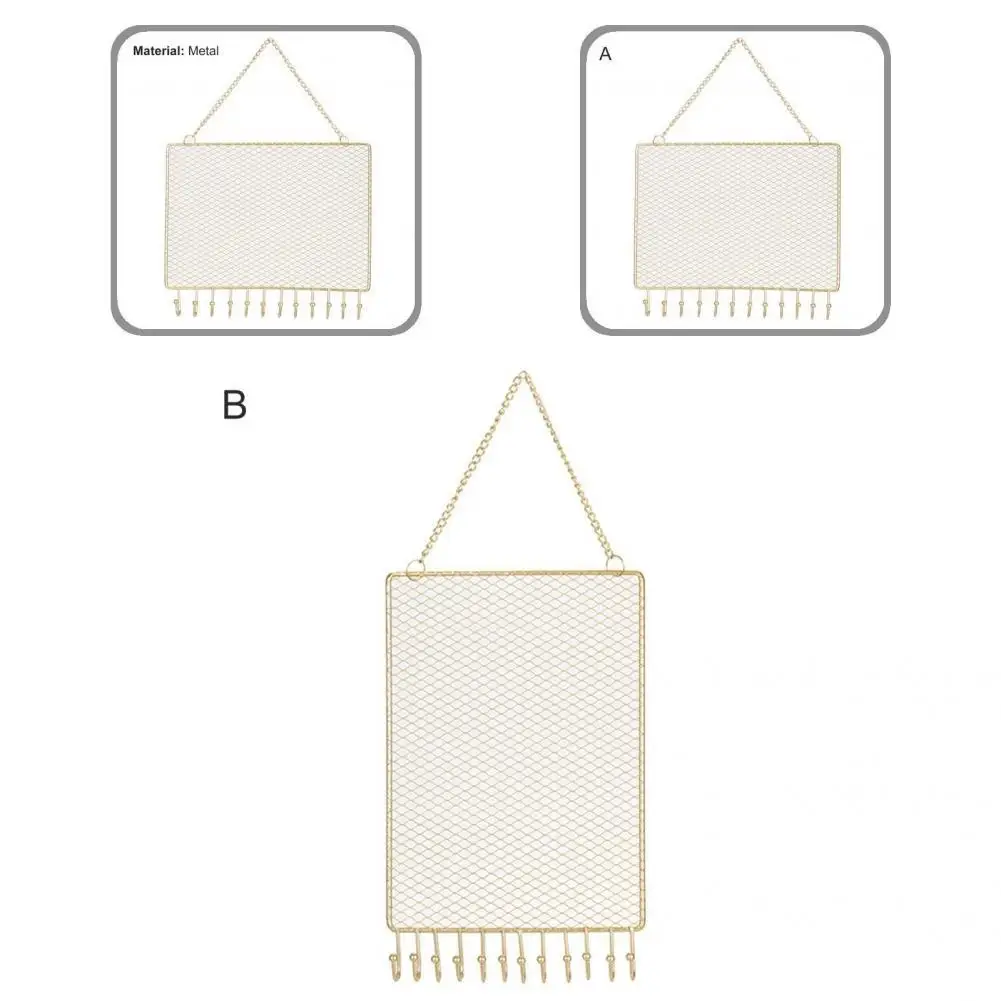 Attractive Hanging Hook Necklace Ring Bracelet Storage Holder Convenient Jewelry Holder Metal Hook for Shop Retail
Attractive Hanging Hook Necklace Ring Bracelet Storage Holder Convenient Jewelry Holder Metal Hook for Shop Retail