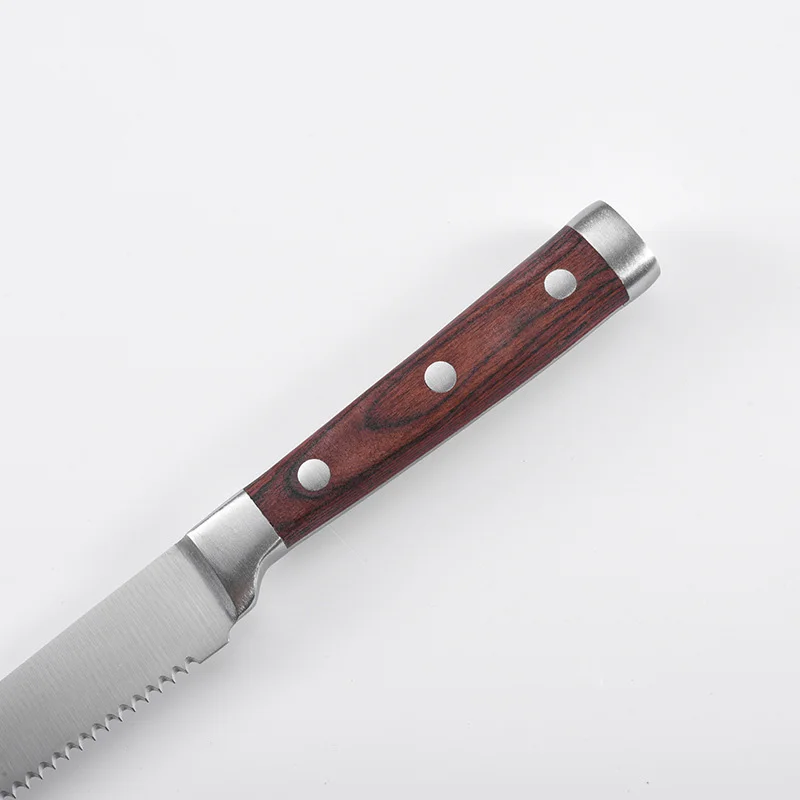 6PCS/Set 8.87'' Kitchen Chef Knives Stainless Steel Steak Knife Japanese Wood Dinner Knife Fish Meat Cleaver Wooden Cutlery
6PCS/Set 8.87'' Kitchen Chef Knives Stainless Steel Steak Knife Japanese Wood Dinner Knife Fish Meat Cleaver Wooden Cutlery