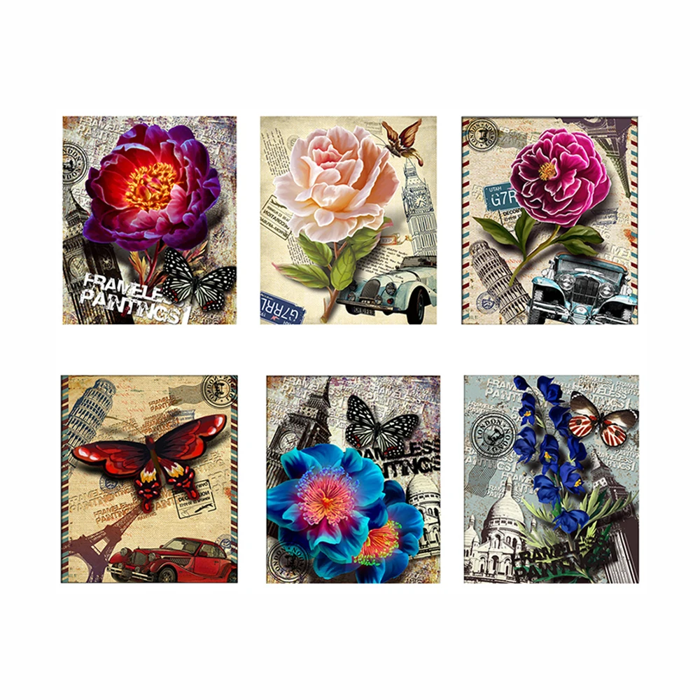 Rose Butterfly 5D DIY Diamond Painting Square Round Rhinestone Hobby Crafts Mosaic Handmade Gifts Cross Stitch Home Decoration
Rose Butterfly 5D DIY Diamond Painting Square Round Rhinestone Hobby Crafts Mosaic Handmade Gifts Cross Stitch Home Decoration