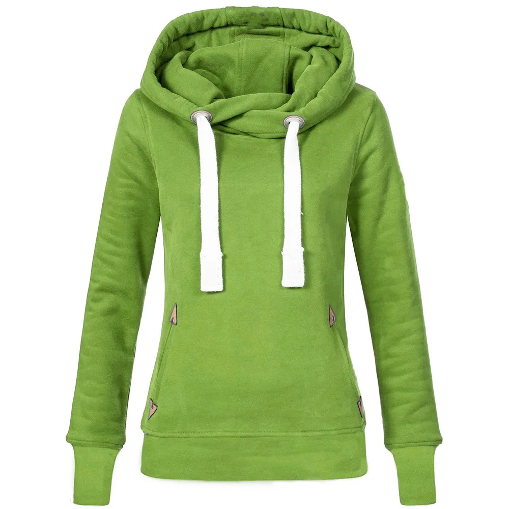 Vogue Multicolor Woman Classic Solid Color Broadband Hoodie Sweatshirts Ladies Long Sleeve Blouse Hooded Pocket Pullover Tops
Vogue Multicolor Woman Classic Solid Color Broadband Hoodie Sweatshirts Ladies Long Sleeve Blouse Hooded Pocket Pullover Tops