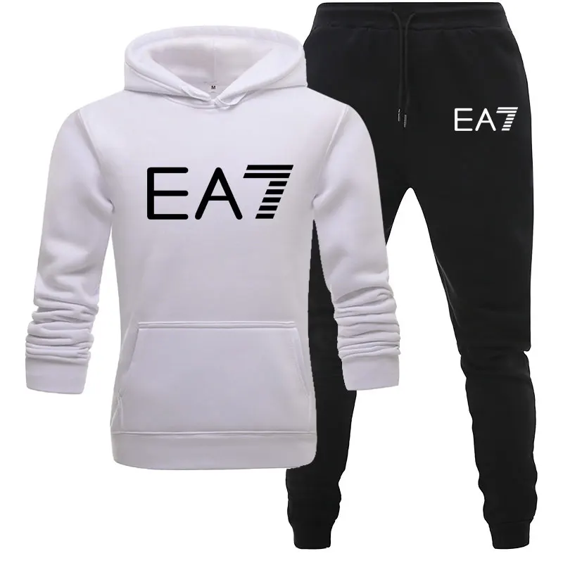 Autumn Winter EA7 Brand Two Pieces Sets Thick hoodies Tracksuit Men/women Sportswear Gyms Fitness Training Sweatshirts
Autumn Winter EA7 Brand Two Pieces Sets Thick hoodies Tracksuit Men/women Sportswear Gyms Fitness Training Sweatshirts