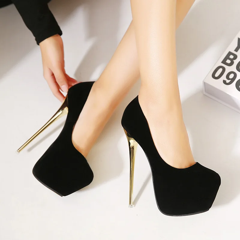Big Size 41 42 43 44 45 Sexy Pumps Wedding Women Fetish Shoes High Heel Stripper Flock Pumps 16 cm Zapatos Mujer rty678
Big Size 41 42 43 44 45 Sexy Pumps Wedding Women Fetish Shoes High Heel Stripper Flock Pumps 16 cm Zapatos Mujer rty678